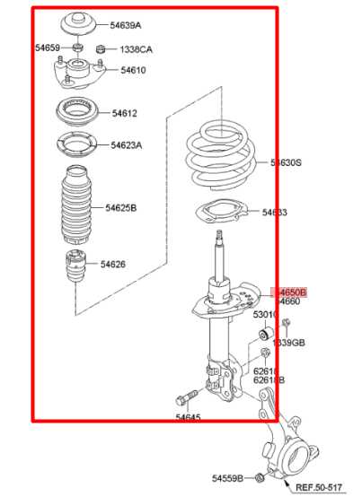 2011-2013 Kia Optima LX 2WD Front Left Side Shock Strut Absorber 54651-2T124 OEM - Alshned Auto Parts