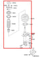 2011-2013 Kia Optima LX 2WD Front Left Side Shock Strut Absorber 54651-2T124 OEM - Alshned Auto Parts