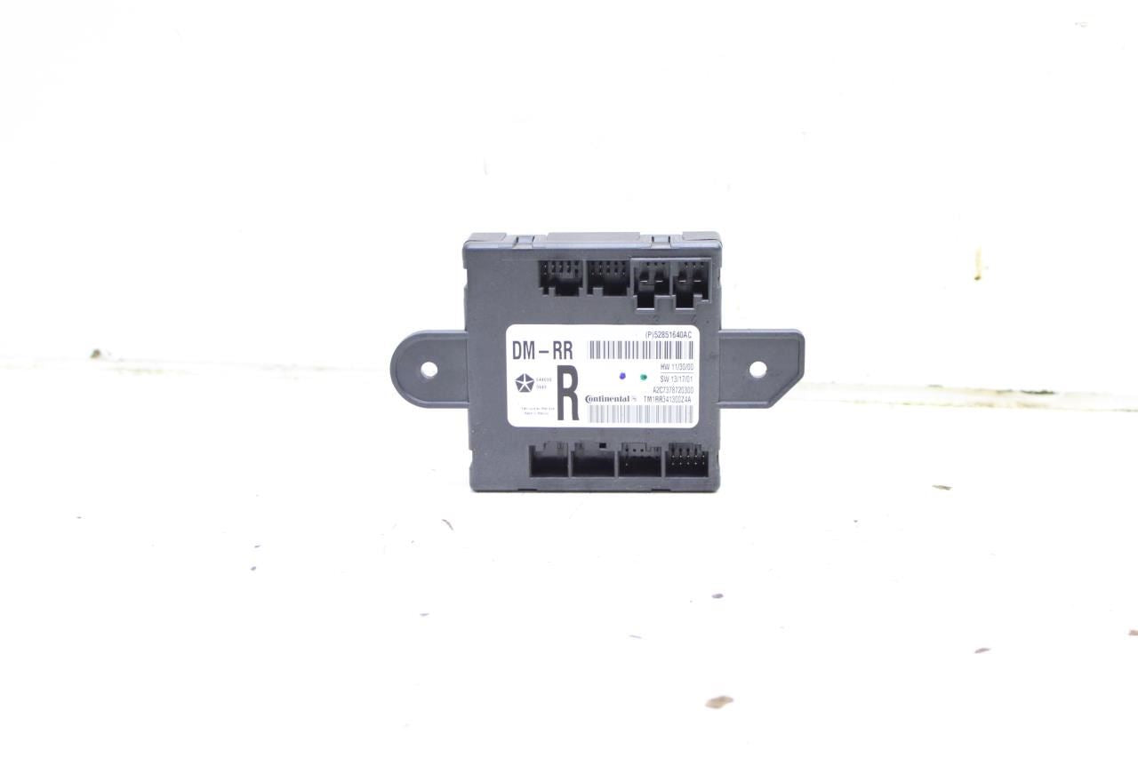 14-2017 Maserati Ghibli Rear Right Passenger Side Door Control Module 52851640AC - Alshned Auto Parts