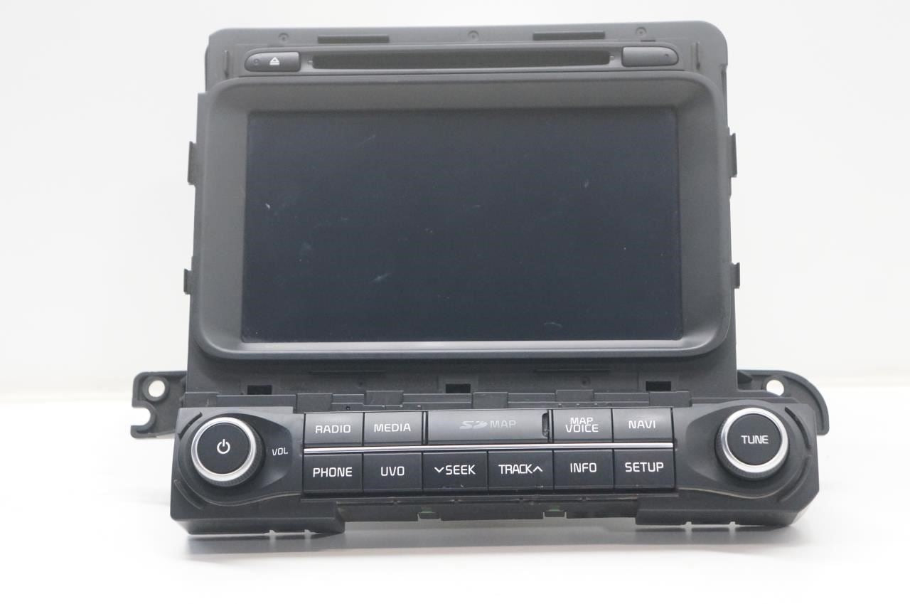 2014-15 Kia Optima Navi Radio Control Panel w/ Receiver w/ Display 96560-4C101CA - Alshned Auto Parts
