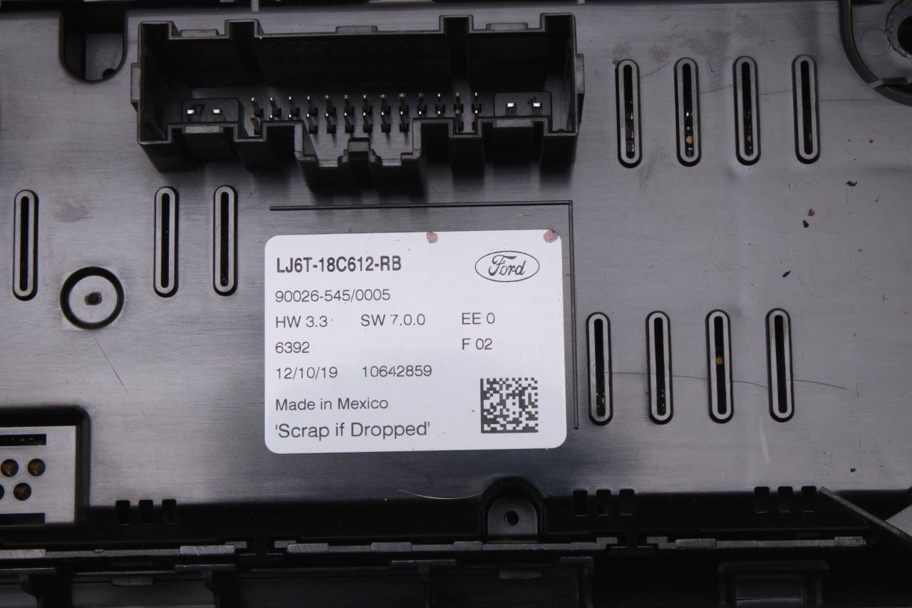 2020-2021 Ford Escape SEL AC Heater Temperature Climate Control LJ6T-18C612-RB - Alshned Auto Parts