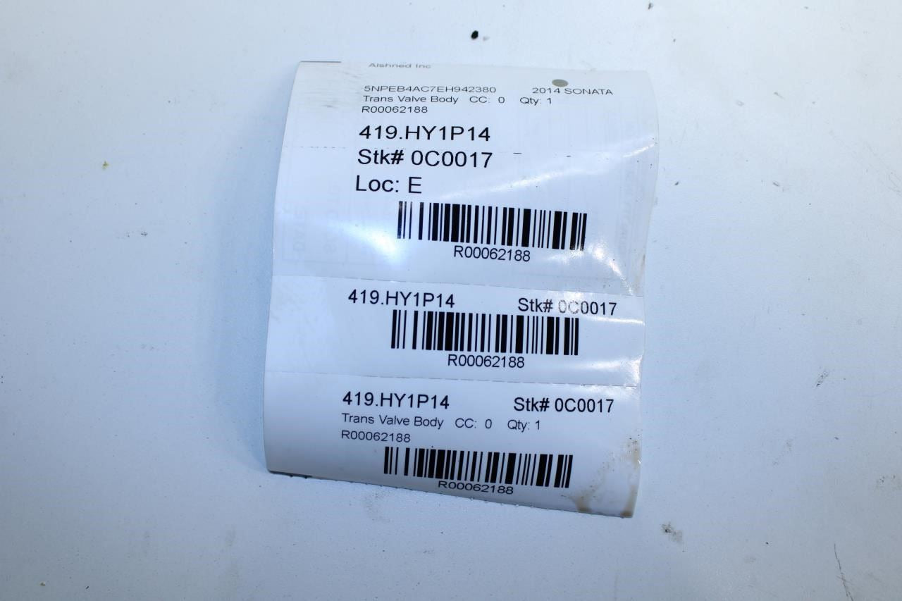 2013-2014 Hyundai Sonata 2.4L FWD Automatic Transmission Valve Body 46210-3B611 - Alshned Auto Parts