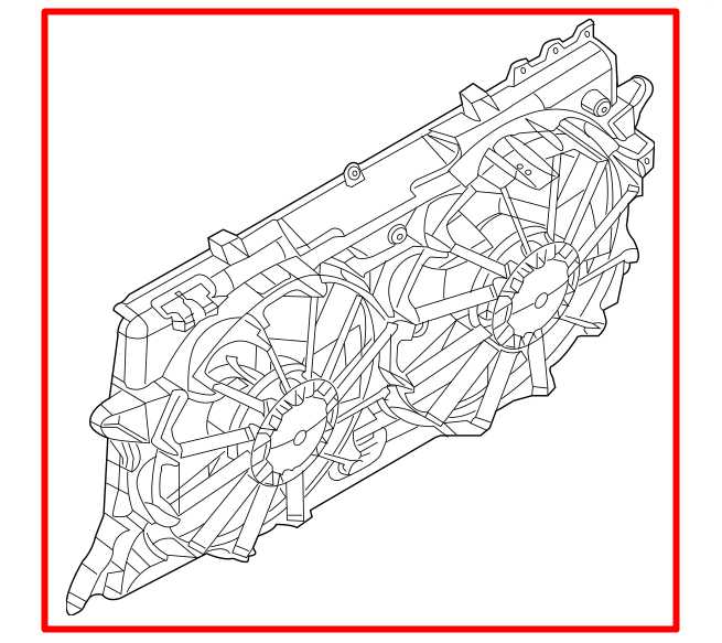 2010-2014 Ford F150 Dual Radiator Cooling Fan Motor Assembly BL3Z-8C607-A OEM - Alshned Auto Parts