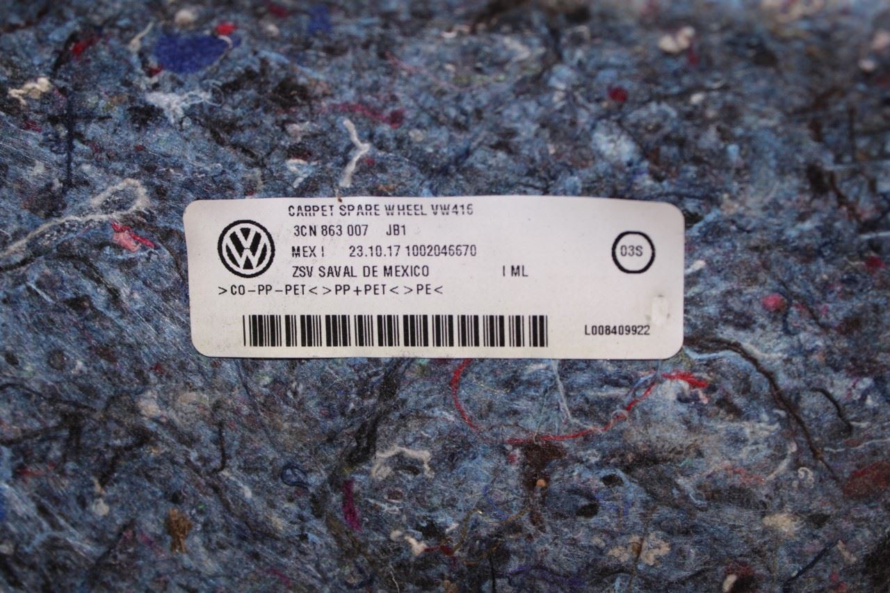 18-24 Volkswagen Atlas S AWD Rear Trunk Cargo Floor Spare Wheel Tool Compartment - Alshned Auto Parts