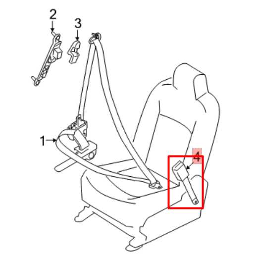 2017-2022 Nissan Rogue Sport SL 2.0L AWD Front Driver Left Side Seat Belt Buckle - Alshned Auto Parts