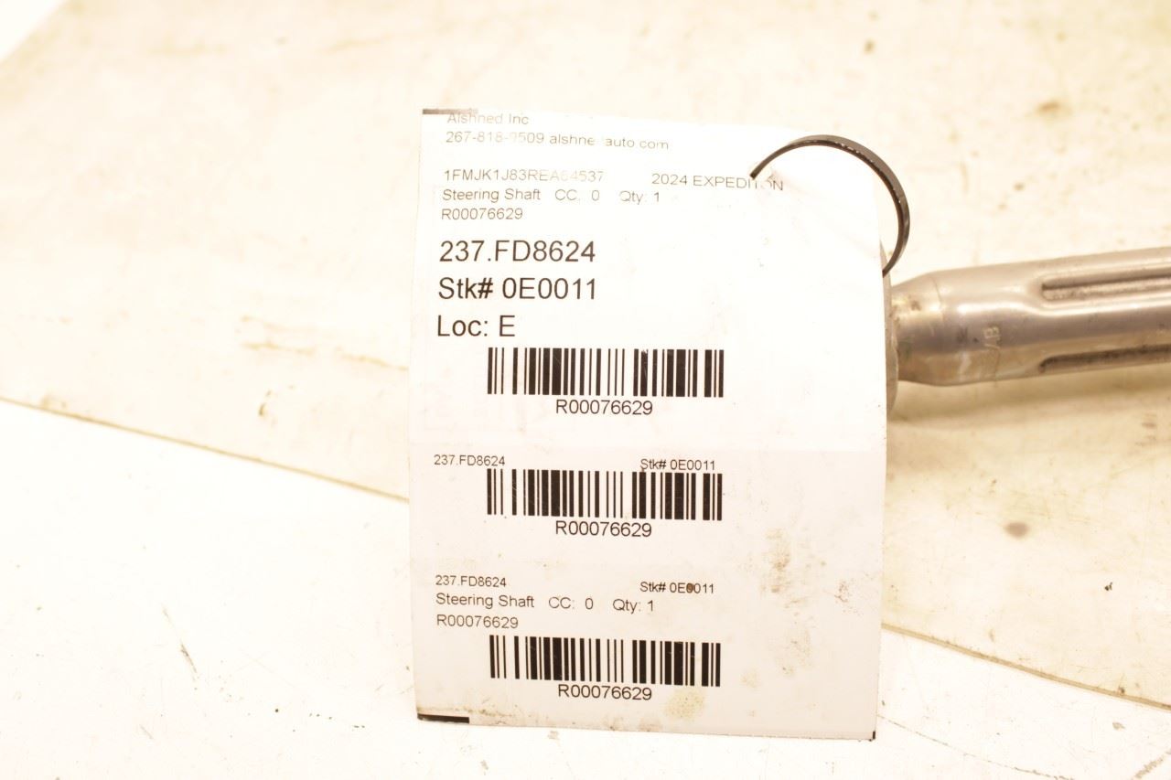 22-24 Ford Expedition MAX XLT 3.5L 4WD Steering Column Intermediate Lower Shaft - Alshned Auto Parts