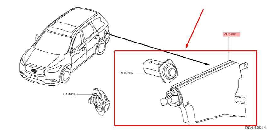 14-20 Infiniti QX60 RR LH Fuel Filler Door Lid Release Lock Actuator 78850-1LA0A - Alshned Auto Parts