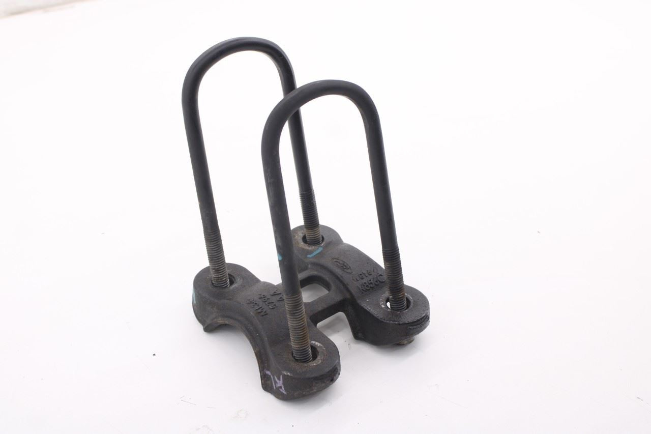 21-26 Ford F150 XLT SuperCrew RWD Rear RH and LH Leaf Spring U-Bolt w/ Plate Set3