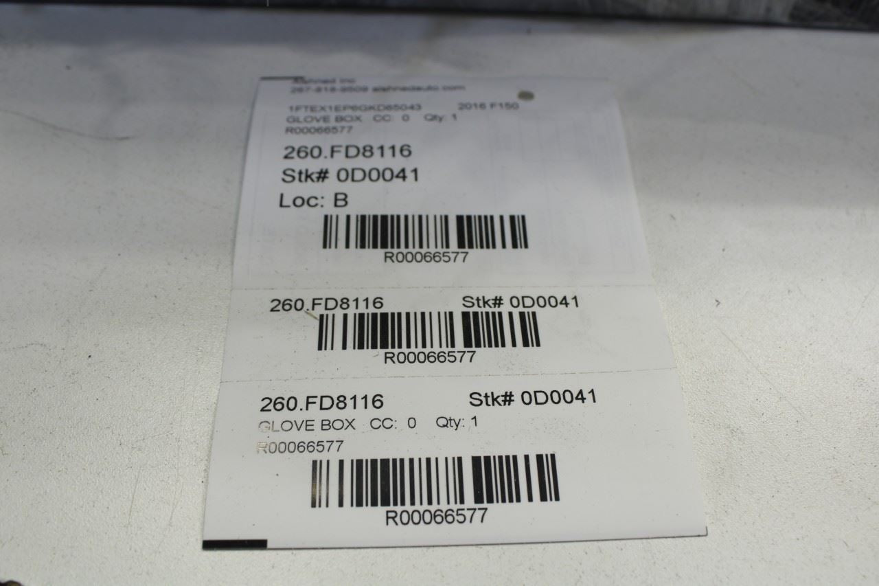 2015-20 Ford F150 SuperCab Lariat Glove Box Storage Compartment FL3A-15A563-AG - Alshned Auto Parts