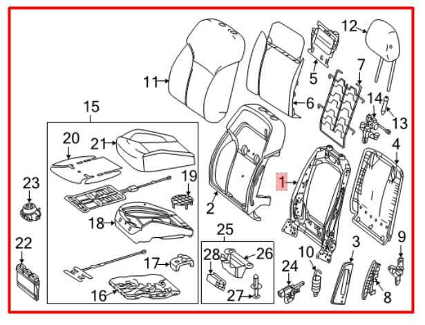 2013-15 Mercedes-Benz ML350 3.5L Front Seat Passenger Right Side Complete *ReaD* - Alshned Auto Parts