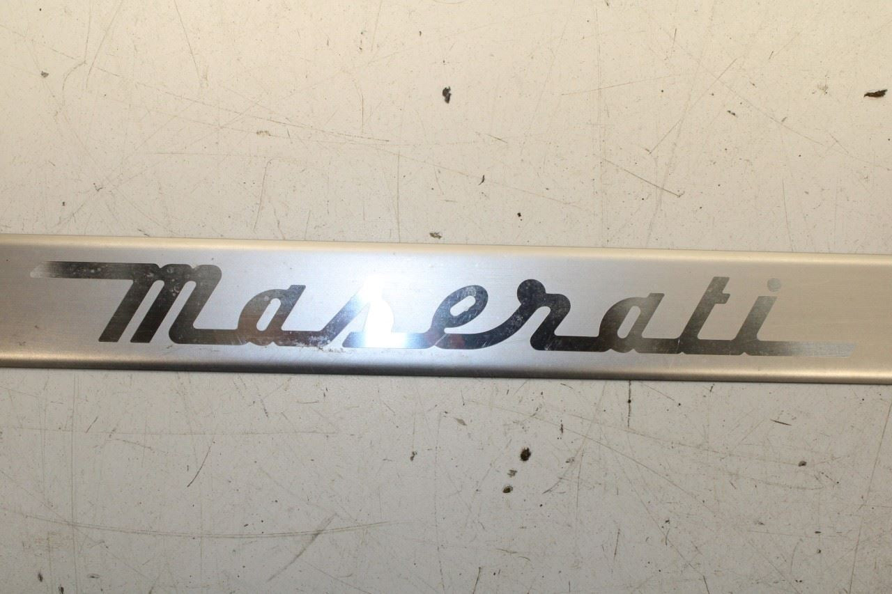 2014-17 Maserati Ghibli S Q4 Front Right and Left Door Step Sill Plate Trim Pair - Alshned Auto Parts