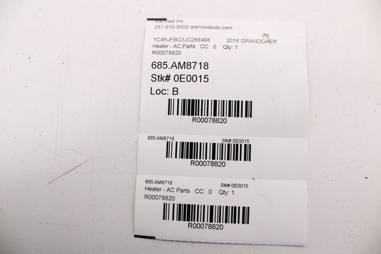 2014-2021 Jeep Grand Cherokee Limited HVAC Heater Blend Door Actuator Set of 5 - Alshned Auto Parts