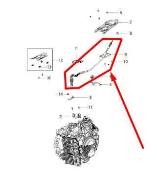 2015-2023 Jeep Renegade Transmission Gear Shift Control Cable 68255450AA OEM - Alshned Auto Parts