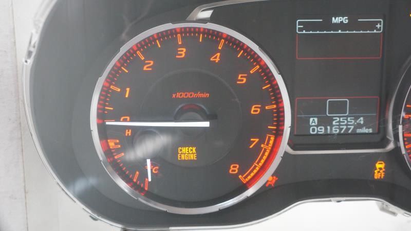 2016 Subaru WRX Speedometer Gauge Instrument Cluster 91k 85000VA480 OEM - Alshned Auto Parts