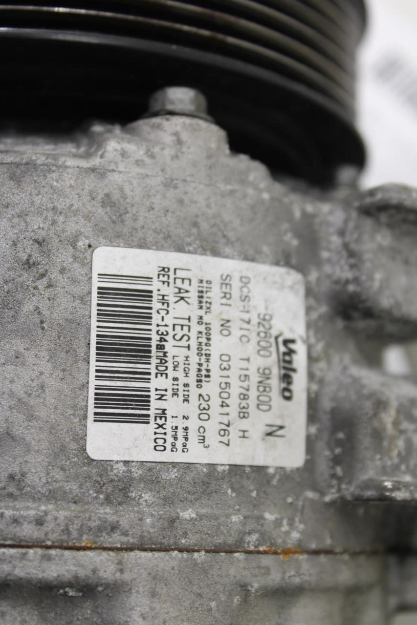 2015-2020 Nissan Pathfinder SV 3.5L AC Air Conditioner Compressor 92600-9NB0D - Alshned Auto Parts