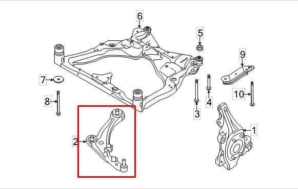 2013-2020 Nissan Pathfinder SV FWD Front Left Side Lower Control Arm 54501-3JA0D - Alshned Auto Parts