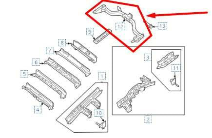 2013-2024 Nissan Pathfinder Rear Trailer Tow Hitch 51170-6TA0A OEM - Alshned Auto Parts