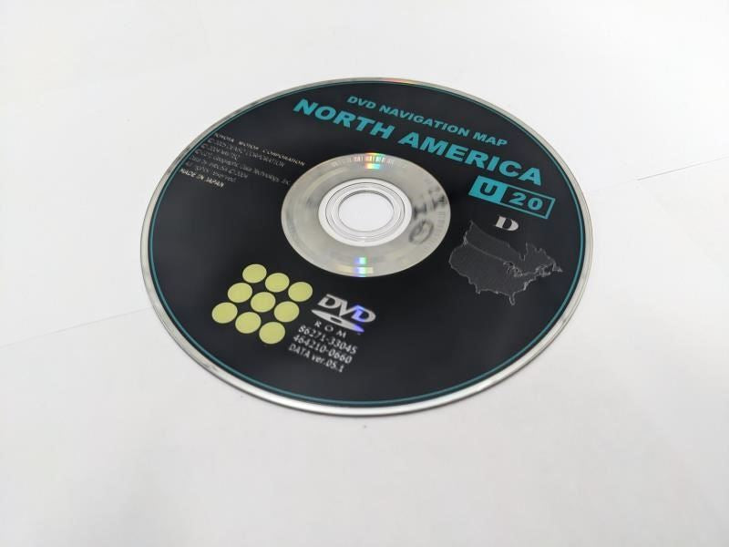 2006-07 Lexus RX400H DVD Navigation Map North America U20 Ver. 05.1 86271-33045 - Alshned Auto Parts