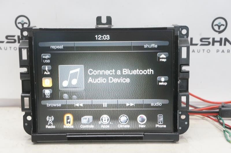 2016 Jeep Grand Cherokee 8.4" Display Radio Receiver w Navi 68238619AH OEM - Alshned Auto Parts