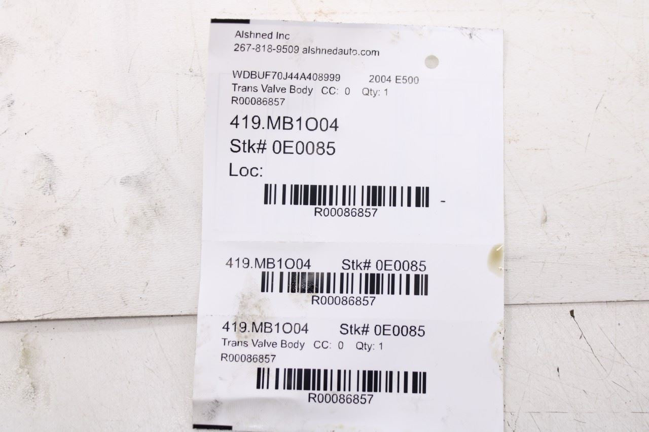 04-06 Mercedes-Benz E500 5.0L 7-Spd Auto Transmission Valve Body 2202703106 OEM17