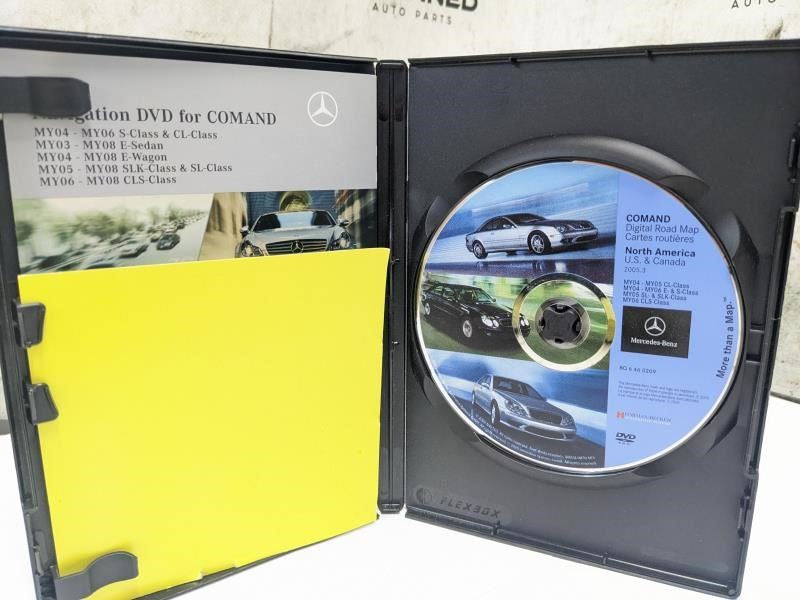 2005 Mercedes-Benz CL500 Navigation DVD for Comand North America U.S. and Canada - Alshned Auto Parts