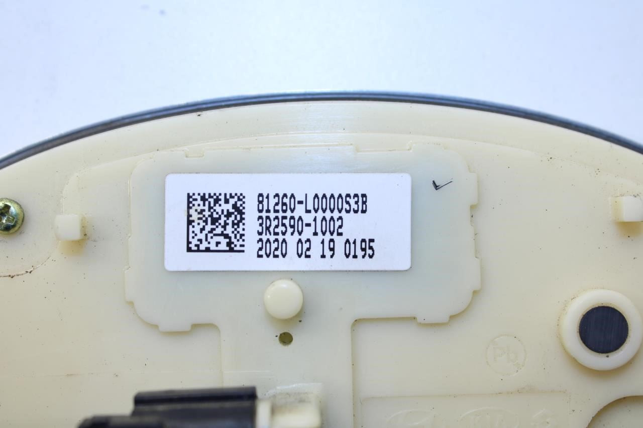 2020-22 Hyundai Sonata SE Rear Trunk Deck Lid Lock Opener Emblem 81260-L0000-S3B - Alshned Auto Parts