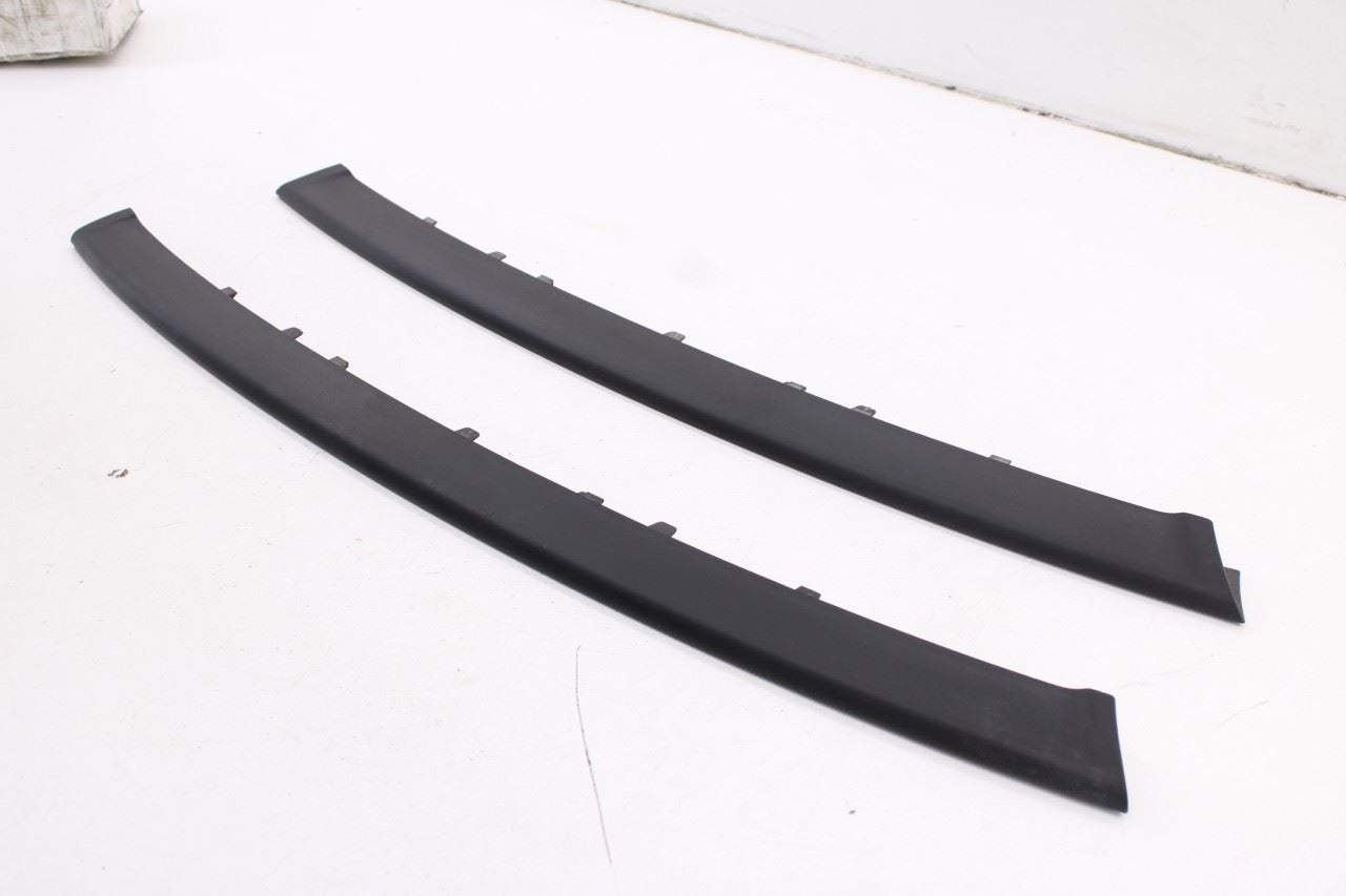 11-14 Porsche Cayenne S Front Bumper Center Grille Upper and Lower Trim Molding5