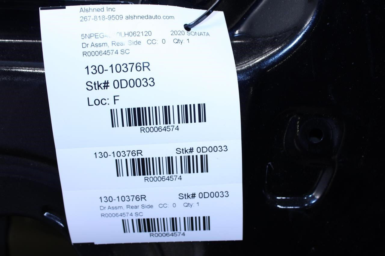 2020-22 Hyundai Sonata SE Rear Right Passenger Door Shell Panel 77004-L0000 OEM - Alshned Auto Parts