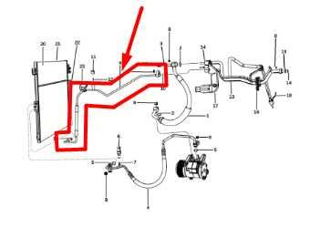 2015-2024 Dodge Durango 3.6L A/C Refrigerant Liquid Line Hose 68217213AB OEM - Alshned Auto Parts