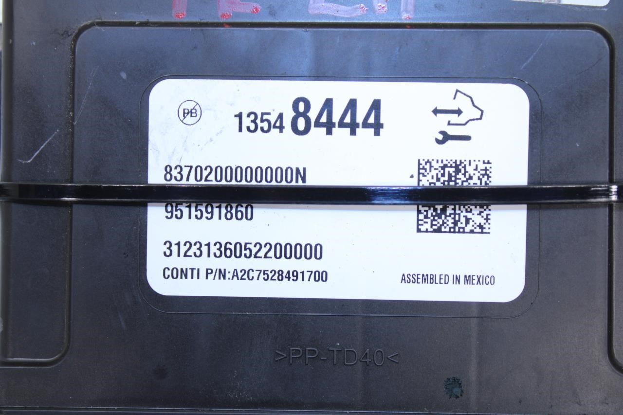 2024-2025 Cadillac XT4 Premium Front Left Seat Memory Control Module 13548444 - Alshned Auto Parts