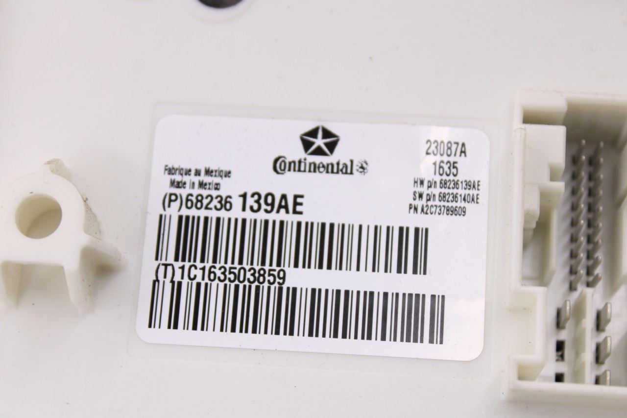 2015 Dodge Durango SXT Body Computer Control Module BCM BCU 68236139AE OEM - Alshned Auto Parts