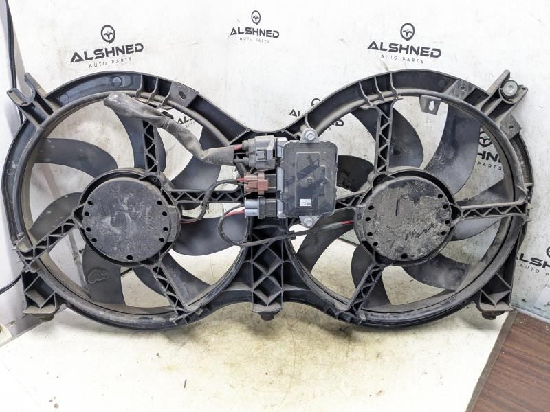 2013-2018 Nissan Pathfinder Dual Radiator Cooling Fan Motor Assy 21481-3JA0E OEM - Alshned Auto Parts