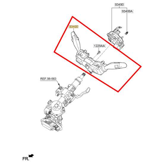 2019-20 Hyundai Elantra SEL 2.0L Steering Column Light Turn Signal Wiper Switch - Alshned Auto Parts