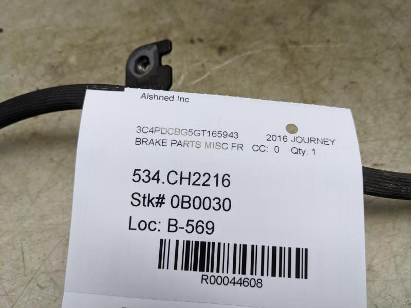2012-2018 Dodge Journey Front Right Brake Hose 68171892AA OEM - Alshned Auto Parts