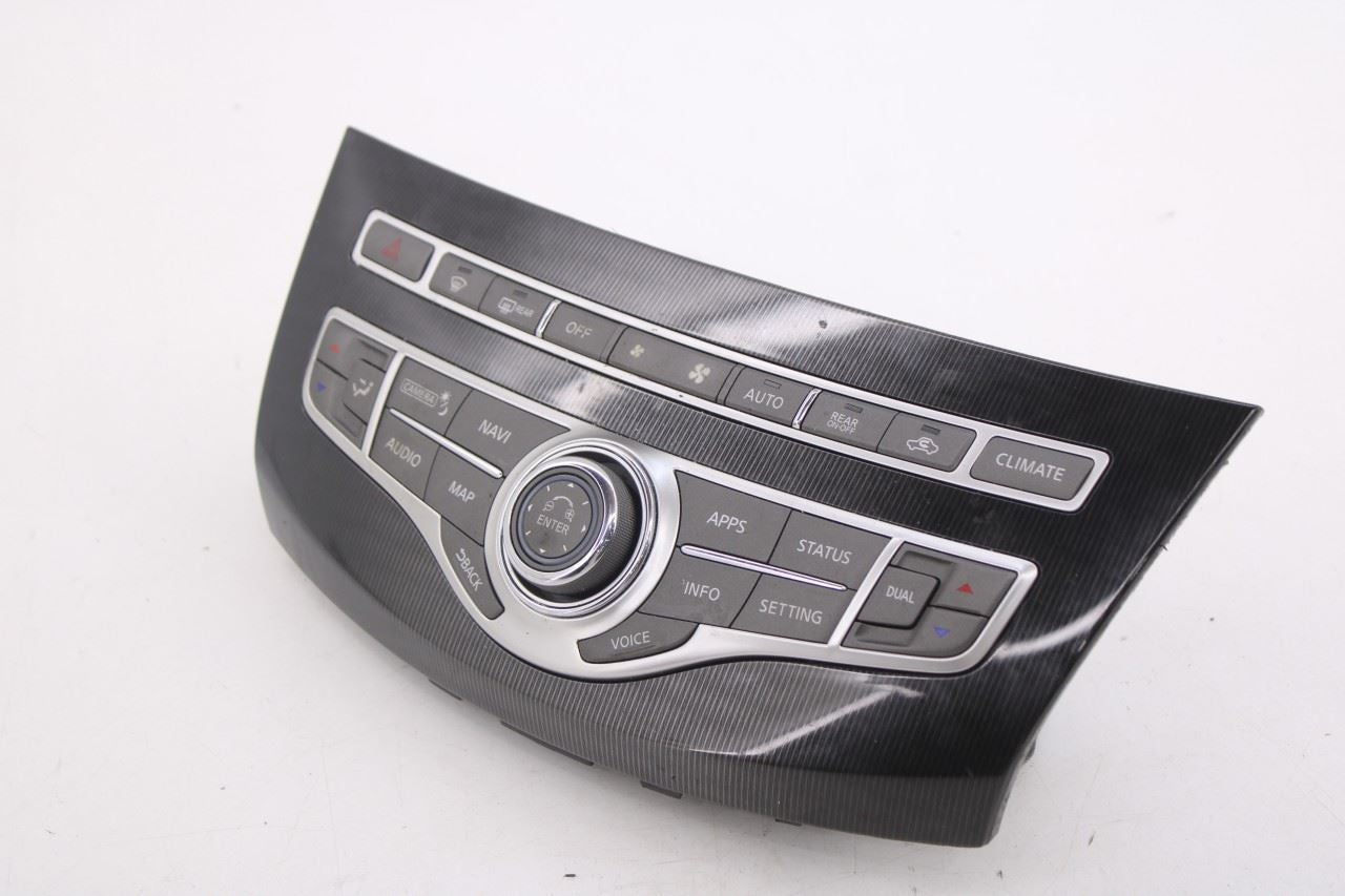 2016-2019 Infiniti QX60 Radio Navigation and Temperature Climate Control Panel17