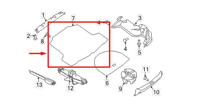 2016-2020 Nissan Maxima Rear Trunk Carpet Cargo Cover Liner Mat 84902-4RA0A OEM - Alshned Auto Parts