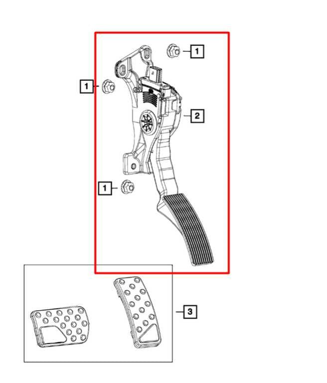 2011-22 Jeep Grand Cherokee Accelerator Throttle Gas Pedal Sensor 52124785AE OEM - Alshned Auto Parts