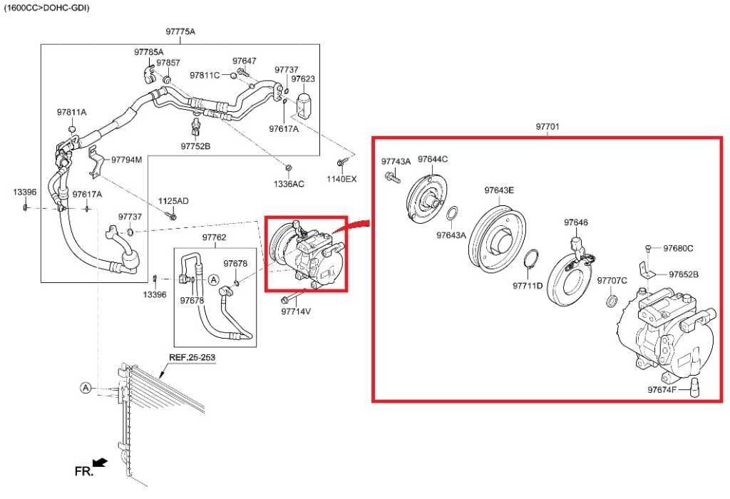 2011-2017 Hyundai Veloster Turbo 1.6L AC Air Conditioner Compressor 97701-2V001 - Alshned Auto Parts