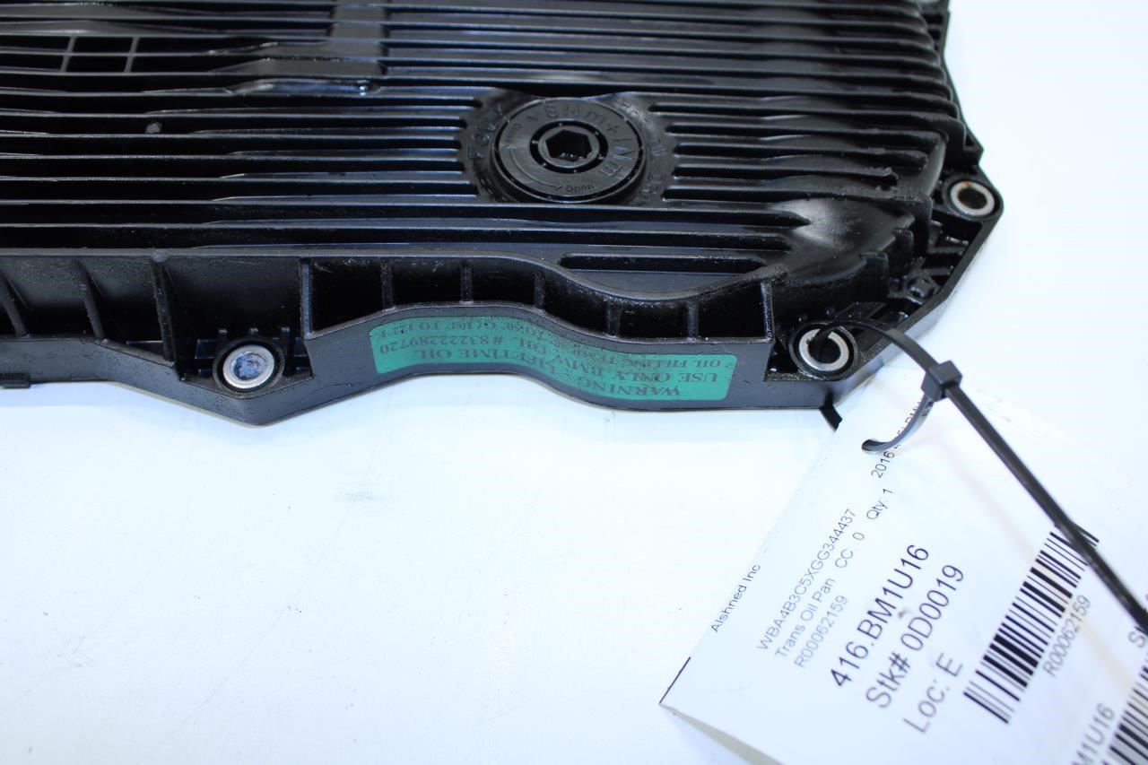 15-16 BMW 435i Gran Coupe xDrive 3.0L Auto Transmission Oil Pan 24-11-8-612-901 - Alshned Auto Parts