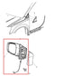08-20 Dodge Grand Caravan GT 3.6L Front LH Side Rear View Mirror 1AB73TZZAM OEM1