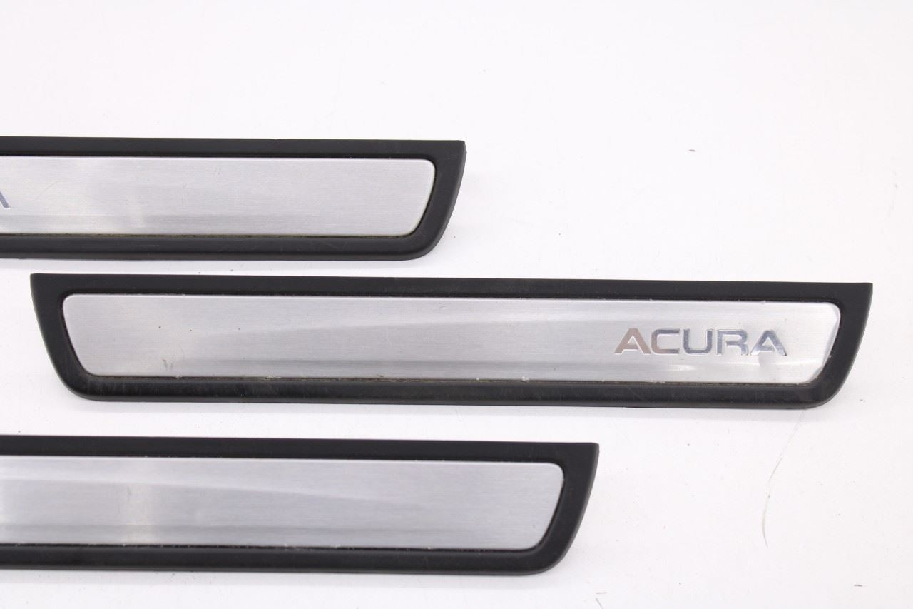 14-20 Acura MDX w/Technology Pkg FR and RR RH and LH Door Sill Scuff Kick Plate4