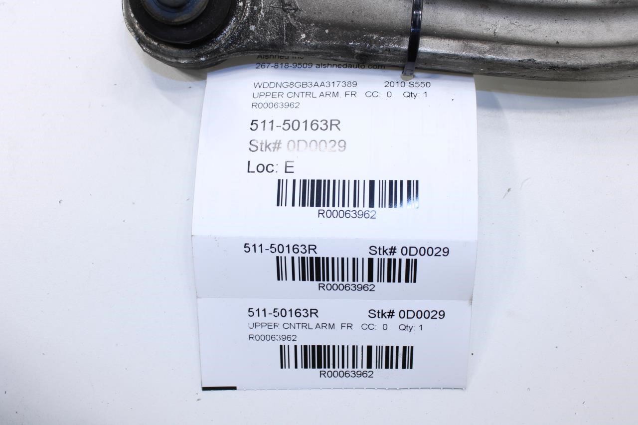 2007-2013 Mercedes-Benz S550 AWD Front Right Upper Control Arm 221-330-90-07-80 - Alshned Auto Parts