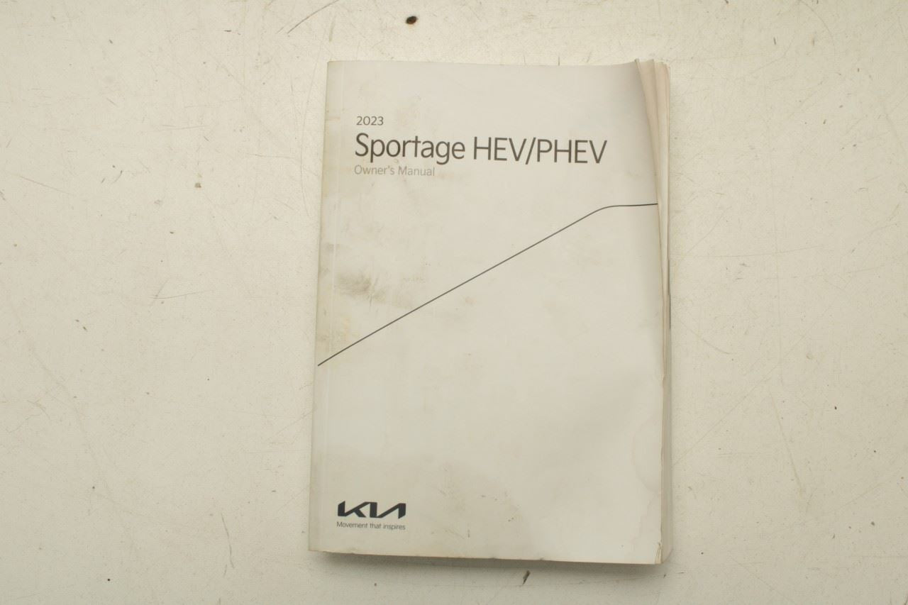 2023 Kia Sportage Owners Manual Set PJWO-EU24E OEM *ReaD* - Alshned Auto Parts