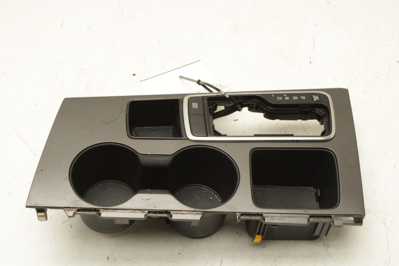 19-20 Kia Optima LX Center Console Shifter Bezel Trim Cover Panel w/ Cup Holder - Alshned Auto Parts