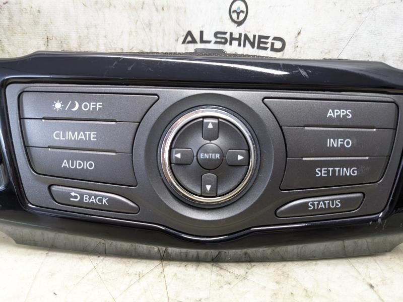 17-20 Nissan Pathfinder Multimedia Radio Climate Control Panel 210260-9PJ0A OEM - Alshned Auto Parts