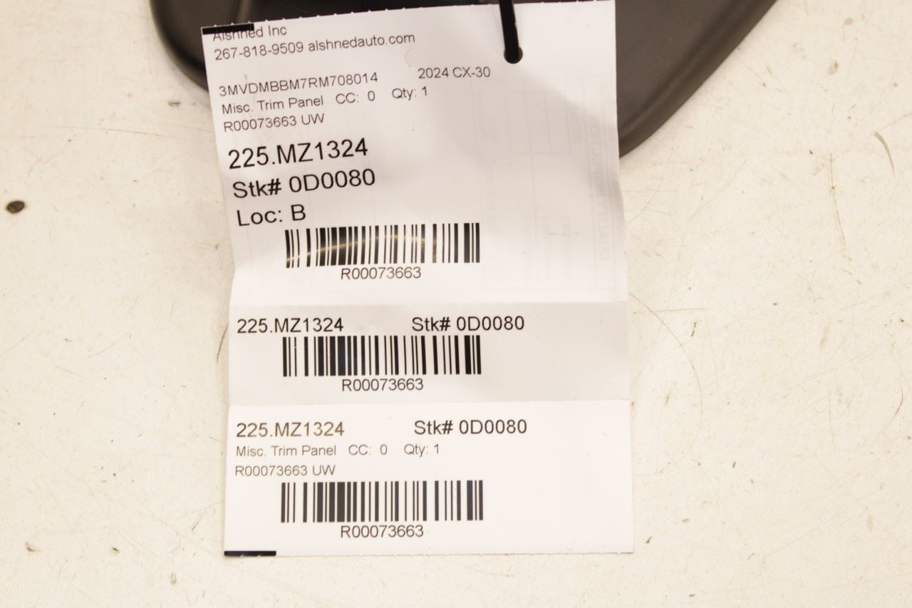 2020-2025 Mazda CX-30 2.5 S Front Windshield Interior Rear View Mirror Cover - Alshned Auto Parts