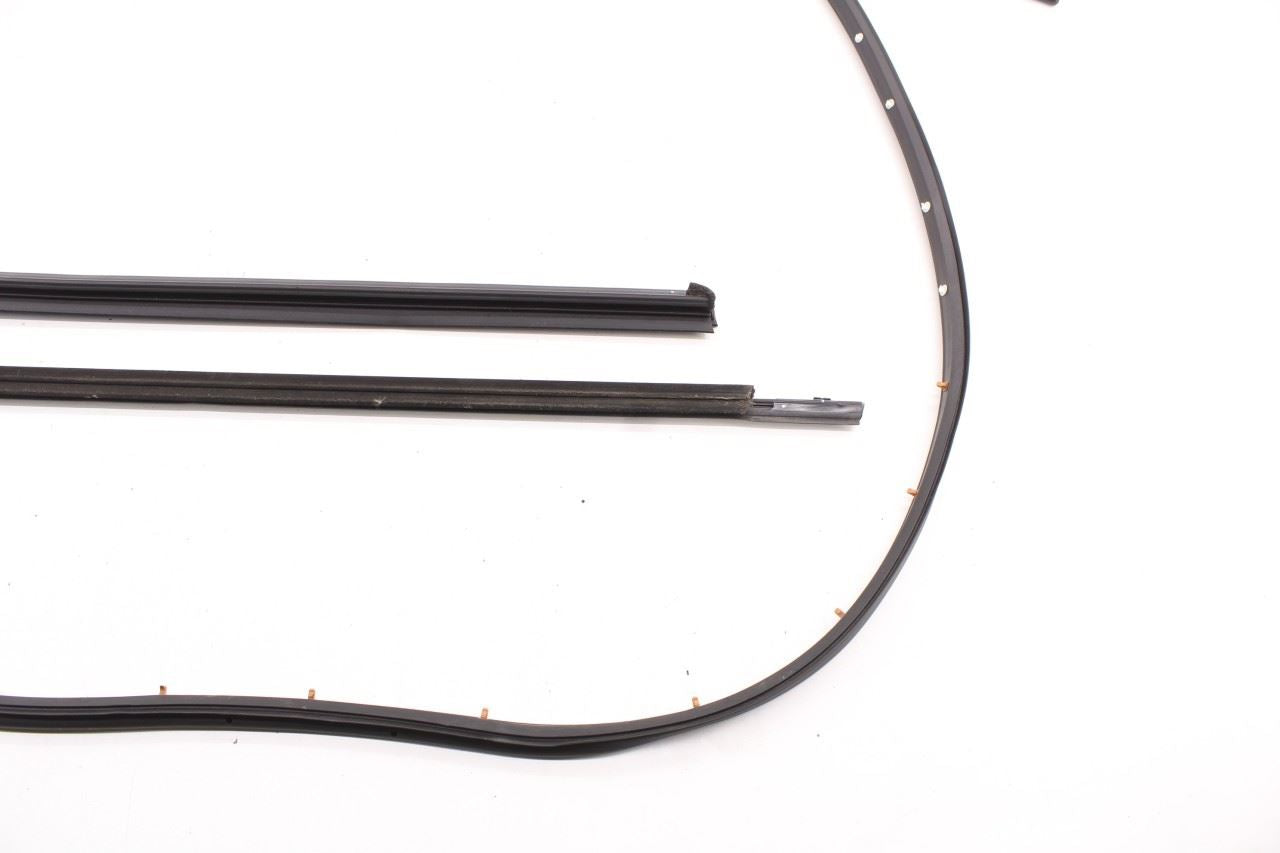 2019-2025 Infiniti QX50 LUXE Rear Right Door Weatherstrip with Belt Molding Set - Alshned Auto Parts
