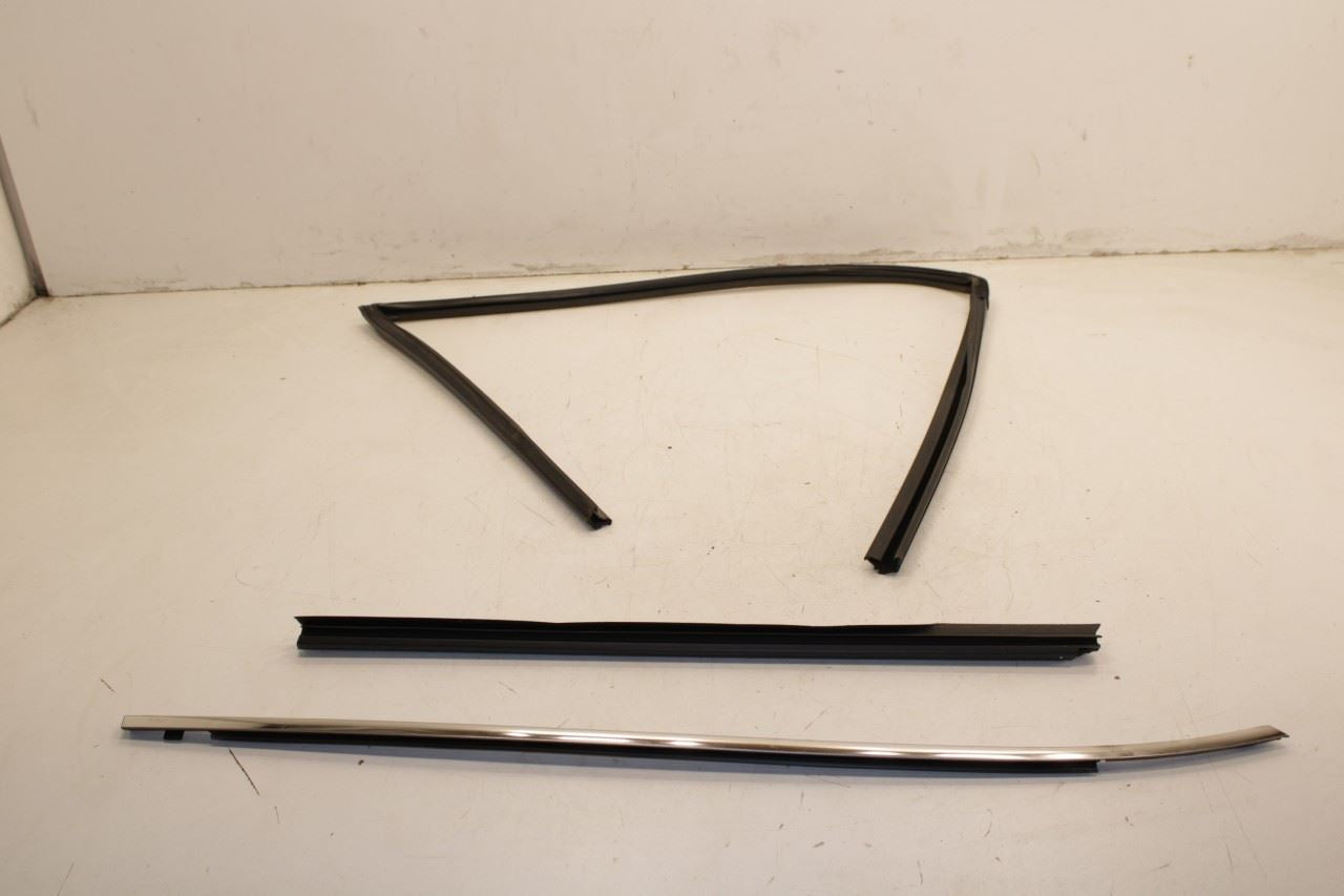 2014-17 Infiniti QX50 Front Right Door Run Channel w/ Belt Molding Weatherstrip - Alshned Auto Parts