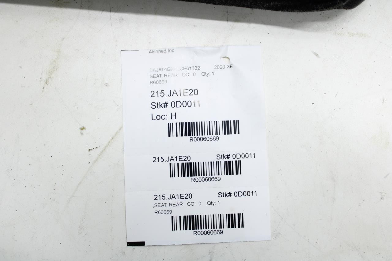 2017-20 Jaguar XE R-Dynamic S Rear RH 2nd Row Seat Upper Cushion T4N25308QKW OEM - Alshned Auto Parts