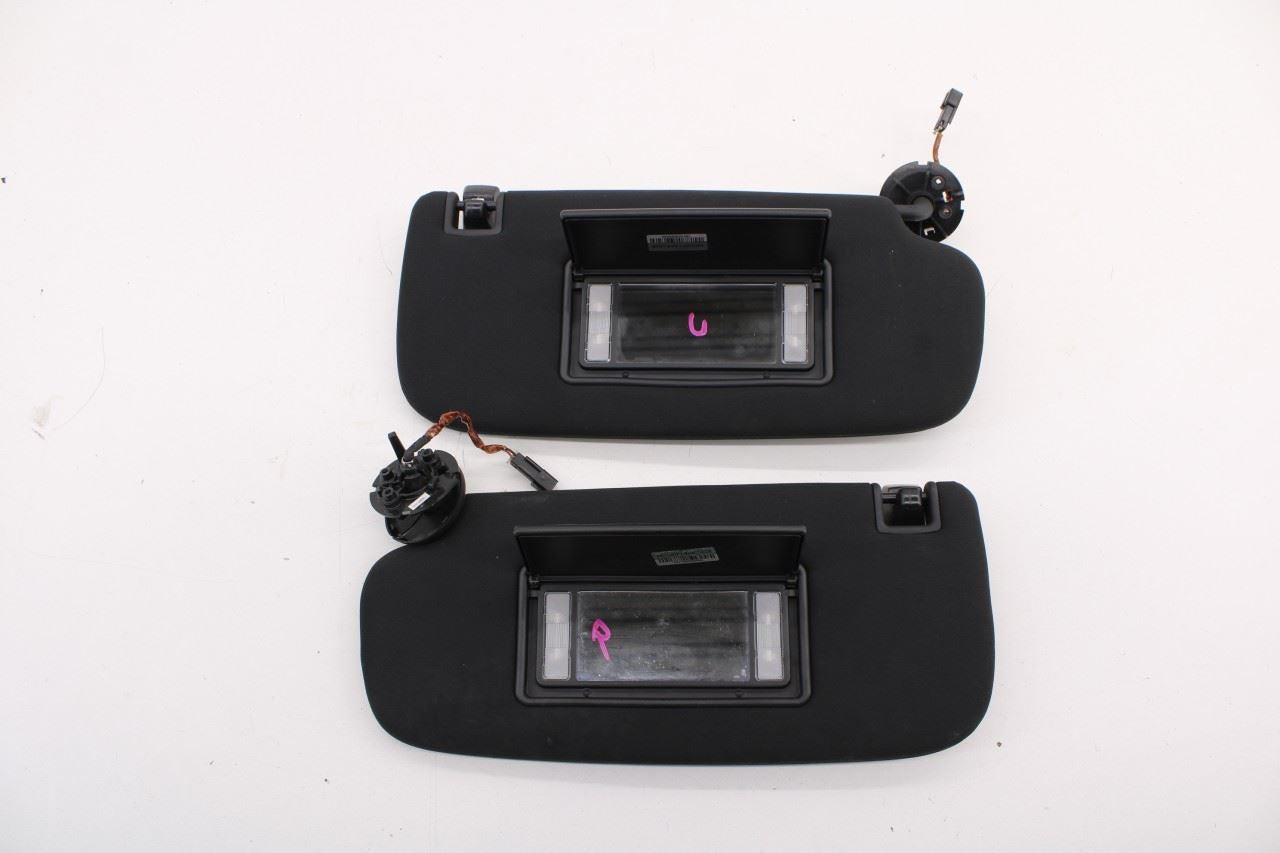 2014-21 Jeep Grand Cherokee Front RH LH Side Sun Visor Set w/ Illuminated Mirror - Alshned Auto Parts
